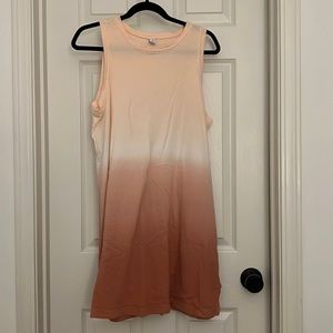 Old Navy Pink Ombré Tank Dress
